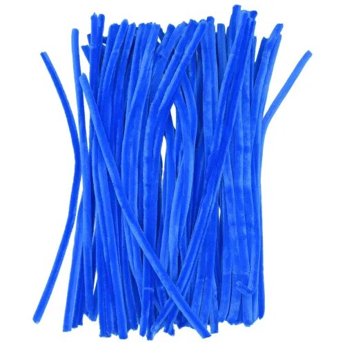 Pipe Cleaner 100pcs 8MM Azure Blue product image