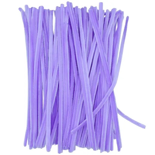 Pipe Cleaner 100pcs 8MM Purple product image