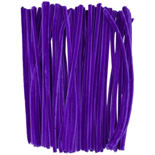 Pipe Cleaner 100pcs 8MM Deep Purple product image