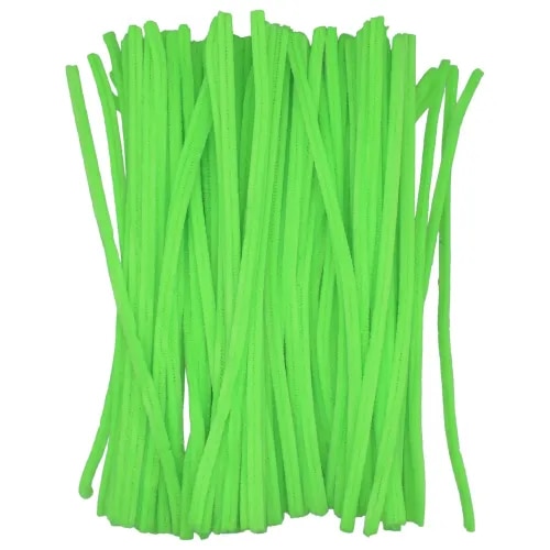 Pipe Cleaner 100pcs 8MM Flouresent Green product image