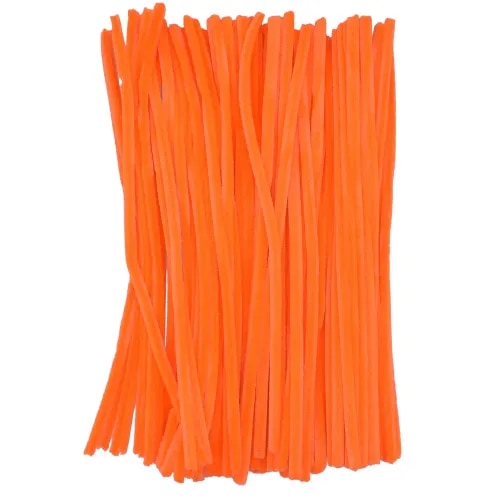 Pipe Cleaner 100pcs 8MM Flouresent Orange product image