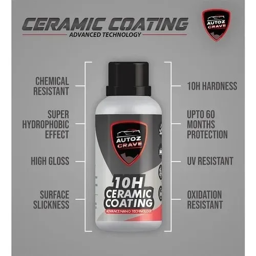 10h Ceramic Coating By Autozcrave For Automobiles product image