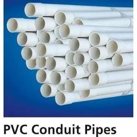 ### PVC Conduits PipesPVC Conduits Pipes are durable and reliable electrical protection solutions designed to safeguard electrical wires and cables in residential, commercial, and industrial installations. Manufactured from high-quality PVC material, these conduits provide excellent insulation, mechanical protection, and resistance to moisture, corrosion, and common environmental conditions.Lightweight and easy to install, PVC Conduits Pipes can be used for concealed, surface, and exposed electrical wiring applications. Their smooth inner surface allows easy cable pulling and helps reduce the risk of cable damage during installation.**Key Features:*** High-quality and durable PVC construction* Excellent electrical insulation* Lightweight and easy to handle* Resistant to moisture and corrosion* Smooth internal surface for easy wire installation* Suitable for residential, commercial, and industrial applications* Low maintenance and long service life* Available in different sizes and specifications**Applications:**PVC Conduits Pipes are widely used for electrical wiring in homes, offices, commercial buildings, factories, warehouses, and other infrastructure projects. They are ideal for protecting electrical cables from physical damage and environmental exposure.