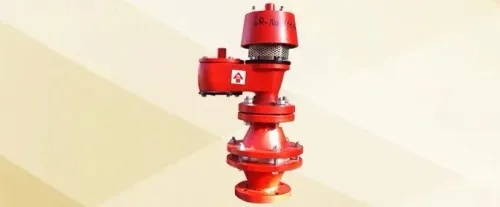 FLAME ARRESTOR WITH BREATHER VALVEBreather Valve with Flame Arrester is one of the ultimate protection device for storage tanks against over pressure, over vacuum as well as external fire condition.Specifications| Feature | Details ||---|---|| Brand | Floin || Model | FBV 850 || Size | 50 to 300 NB || Connection | Flanged/Screwed || Mounting | Top || Material | CI / WCB / CF8 / CF8M / Customized |