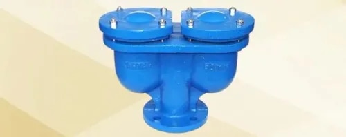 DOUBLE ACTING AIR RELEASE VALVEDouble Acting Air Valve are basically a combination of small orifice and large orifice for automatically discharging air during pipe filling and ventilating the pipe during emptying.Specifications| Feature | Details ||---|---|| Brand | Floin || Model | AR201 || Size | 40 to 200 NB || Connection | Flanged/Screwed || Mounting | Top || Material | CI / WCB / CF8 / CF8M |