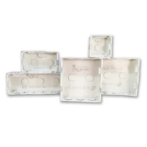 MILAN POWER M.S. MODULAR BOX WHITE GOLD ( 18 GAUGE ) product image