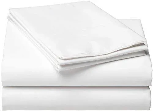 White Bedsheet with Pillow Cover product image