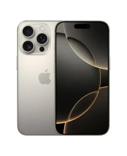 Elevate your tech experience with the Apple iPhone 16 Pro. Now available at AAA Media. Crafted with an ultra-durable Grade 5 Titanium frame ad microblasted finish, it features a stunning 6.3 inch Super Retina XDR OLED screen with ultra-thin bezels.Powered by the A18 Pro chip, the iPhone 16 Pro delivers high-speed graphics for mobile gaming, AI-driven workflows with Apple Intelligence, and smooth multitasking. Capture studio-quality 4K 120 FPS Dolby Vision Video using the tactile Camera Control button. The upgraded camera array features a 48MP fusion main lens, a 48MP Ultra-wide sensor, and a 5x Optical telephoto zoom for crisp photography KEY HIGHLIGHTS:- Grade 5 Titanium Design: Exceptionally light yet incredibly tough, reinforced with the latest Gen ceramic shield glass. - Immersive 6.3