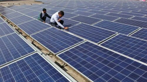 Commercial Rooftop Solar Installation