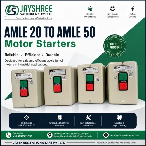 AMLE 20 TO AMLE 50 – MOTOR STARTERS product image