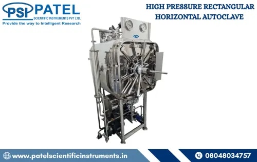 HIGH PRESSURE RECTANGULAR HORIZONTAL AUTOCLAVE product image