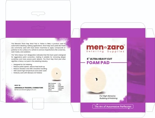Men Zaro 6 Ultra Heavy Cut Foam Pad