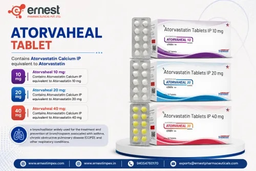 Buy Atorvaheal 20mg Tablets online