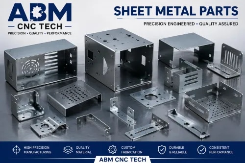 # Sheet Metal Parts – ABM CNC TECH
ABM CNC TECH manufactures **precision sheet metal parts** for a wide range of industrial and engineering applications. Our sheet metal components are produced according to customer-specific drawings, dimensions, material requirements, and functional specifications.
Using precision fabrication and machining processes, we manufacture components with accurate cutting, bending, forming, drilling, punching, and finishing. Our focus on dimensional accuracy, consistent quality, and reliable workmanship makes our sheet metal parts suitable for equipment, enclosures, machinery, industrial assemblies, and customized engineering applications.
ABM CNC TECH provides both standard and customized sheet metal solutions, helping customers achieve efficient assembly, dependable performance, and consistent production quality.