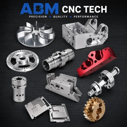 # Precision Turned & Machined Components – ABM CNC TECHABM CNC TECH manufactures **precision turned and machined components** for a wide range of industrial and engineering applications. Our components are produced using precision CNC machining processes to achieve accurate dimensions, consistent quality, and reliable performance.We manufacture customized components based on customer drawings, samples, technical specifications, and application requirements. Our capabilities include the production of shafts, bushes, pins, spacers, sleeves, connectors, threaded components, and other complex machined parts in various materials.With a strong focus on dimensional accuracy, surface finish, repeatability, and quality control, ABM CNC TECH delivers dependable precision components suitable for machinery, automation, automotive, electrical, and other industrial applications.