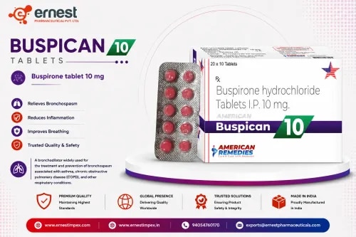 Order Buspirone Tablet10 mg  Online