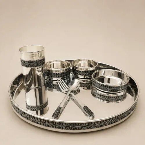 Silver Dinner set product image