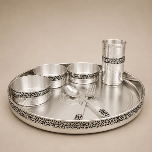 Silver Dinner set product image
