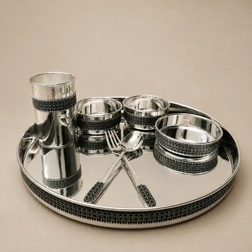 Silver Dinner set product image