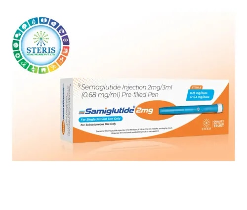 SAMIGLUTIDE 2 MG is a semaglutide-containing injectable medicine supplied in a pre-filled pen. The stated formulation is Semaglutide Injection 2 mg/3 mL (0.68 mg/mL). Semaglutide belongs to the GLP-1 receptor agonist class and is a prescription medicine that should be used only under the supervision of an appropriately qualified healthcare professional.SAMIGLUTIDE 2 MG CompositionEach 3 mL pre-filled pen is stated to contain:Active substance: SemaglutideStrength: 2 mg/3 mLConcentration: 0.68 mg/mLDosage form: Injectable solutionPresentation: Pre-filled penRoute of administration: Subcutaneous, according to the applicable product instructionsSemaglutide acts on GLP-1 receptors, which are involved in blood-glucose regulation and appetite control. The approved uses, dosage regimen and strength available can differ according to the specific product and the regulations of the country in which it is supplied.What Is Semaglutide?Semaglutide is a synthetic peptide that mimics the activity of the naturally occurring hormone glucagon-like peptide-1 (GLP-1). By activating GLP-1 receptors, it can influence several physiological processes, including glucose-dependent insulin release, glucagon secretion, gastric emptying and appetite.The appropriate dose and treatment schedule depend on the individual patient and the particular semaglutide formulation. Patients should follow their healthcare professional's instructions and should not alter the prescribed regimen independently.SAMIGLUTIDE 2 MG Pre-Filled PenSAMIGLUTIDE 2 MG is presented as a pre-filled injection pen intended to provide a convenient method of administration when the medicine has been prescribed.Since semaglutide products can differ in concentration, pen design and dose-delivery mechanism, users should carefully verify the product label and prescribed dose before each administration. Particular care is important with injectable semaglutide products because differences in concentration or measurement methods can result in medication errors.Potential Medical UsesSemaglutide may be used for particular medical conditions depending on the formulation, regulatory approval and prescribing information applicable to the product.Certain approved semaglutide medicines are indicated for the treatment of type 2 diabetes, while other formulations have approved indications involving chronic weight management in eligible patients. Some products may also have additional approved indications for reducing specific cardiovascular risks.The fact that semaglutide can be used for weight management does not mean that every semaglutide product is approved for that purpose. The authorization and labeling of SAMIGLUTIDE should therefore be confirmed from current official product documentation.How Semaglutide WorksSemaglutide activates GLP-1 receptors in the body. Its effects can contribute to improved regulation of blood glucose and reduced appetite and food intake. Depending on the approved indication, it may be prescribed together with dietary, physical-activity or other appropriate medical measures.Individual responses can vary. Medical follow-up helps healthcare professionals evaluate treatment response, tolerability and whether treatment should be continued or modified.Dosage and AdministrationSAMIGLUTIDE 2 MG should be administered only in accordance with the prescription and the manufacturer's current instructions.The amount of semaglutide contained in a pen should not automatically be interpreted as the amount to inject at one time. Different products may use different concentrations, dose settings and administration schedules.For approved semaglutide products, treatment may involve gradual dose increases for certain indications. Patients should never increase the dose, inject more frequently or repeat a missed dose without receiving appropriate medical instructions.Possible Side EffectsSemaglutide can cause adverse effects, particularly gastrointestinal symptoms. Frequently reported effects may include:NauseaVomitingDiarrheaConstipationAbdominal discomfortAbdominal painMore serious reactions are also possible. Product information for semaglutide medicines includes warnings relating to conditions such as pancreatitis and gallbladder disorders, among other potential risks.Persistent, severe or unusual symptoms should be discussed promptly with a healthcare professional. Patients should review the complete prescribing information supplied with their particular product.Important Safety InformationSemaglutide is not appropriate for everyone. For example, certain approved semaglutide products in the United States carry a contraindication for individuals with a personal or family history of medullary thyroid carcinoma (MTC), people with Multiple Endocrine Neoplasia syndrome type 2 (MEN 2), and individuals with a serious hypersensitivity to semaglutide or an ingredient in the relevant product.These precautions should not automatically be assumed to apply identically to every semaglutide product worldwide. The manufacturer's labeling and the regulatory requirements of the relevant country should always be consulted.Patients should inform their healthcare professional about their medical history and other medicines before starting treatment.Advantages of a Pre-Filled PenA pre-filled pen can make injectable treatment more convenient by providing the medication in a ready-to-use delivery device. When used according to the manufacturer's instructions, the pen may simplify administration and help patients maintain their prescribed treatment routine.Patients should nevertheless receive appropriate guidance regarding injection technique, storage, handling and disposal. The convenience of a pen does not eliminate the need for medical supervision.Storage and HandlingSAMIGLUTIDE 2 MG should be stored exactly as stated on its packaging and official product information. Appropriate storage conditions are important for maintaining the quality and stability of the medicine.Before use, check the expiry date and inspect the packaging and medicine according to the manufacturer's instructions. Do not use the product if the packaging is damaged or if the solution has an appearance that does not meet the stated product requirements.ConclusionSAMIGLUTIDE 2 MG – Semaglutide Injection 2 mg/3 mL (0.68 mg/mL) is a semaglutide-based injectable formulation supplied in a pre-filled pen. Semaglutide is a GLP-1 receptor agonist with established medical applications for appropriately selected patients, depending on the specific product and its regulatory authorization.Safe use requires adherence to the prescribed dose and administration schedule. Patients should not independently change their dose or frequency and should seek professional advice if they experience concerning adverse effects.Because formulations, indications, strengths and regulatory requirements can vary between products and countries, the current official package insert and applicable regulatory labeling should be used to verify product-specific information.Frequently Asked QuestionsWhat is SAMIGLUTIDE 2 MG?SAMIGLUTIDE 2 MG is described as a semaglutide injection containing 2 mg of semaglutide in 3 mL, with a stated concentration of 0.68 mg/mL, supplied in a pre-filled pen.Is SAMIGLUTIDE 2 MG used for weight management?Semaglutide is included in certain approved medicines used for chronic weight management in eligible patients. However, the indication for a specific SAMIGLUTIDE product must be confirmed from its current regulatory approval and official labeling.How frequently is SAMIGLUTIDE 2 MG injected?The correct frequency depends on the specific product and the prescription issued by the healthcare professional. Patients should not determine the injection schedule based solely on the amount printed on the pen.Can SAMIGLUTIDE 2 MG be taken without medical supervision?No. Semaglutide is a prescription medicine in many jurisdictions and should be obtained and used through legitimate, appropriately regulated healthcare channels.Is SAMIGLUTIDE the same as other branded semaglutide medicines?Not necessarily. Products containing semaglutide can differ in manufacturer, formulation, concentration, delivery device, regulatory approval and approved indications. A specific product should not be described as identical to an approved branded medicine unless that claim can be verified through reliable regulatory and product documentation.What should patients check before using the pen?Patients should verify the medicine name, strength, prescribed dose, expiry date, storage conditions and administration instructions. If there is any uncertainty about the dose or operation of the pen, they should consult their pharmacist, prescriber or another qualified healthcare professional rather than guessing.