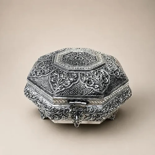 Silver Dry fruit box product image