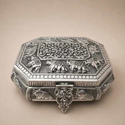 Silver Dry fruit box product image