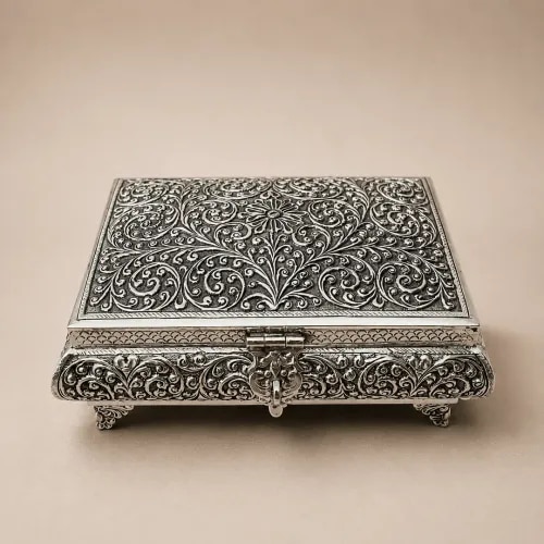 Silver Dry fruit box product image