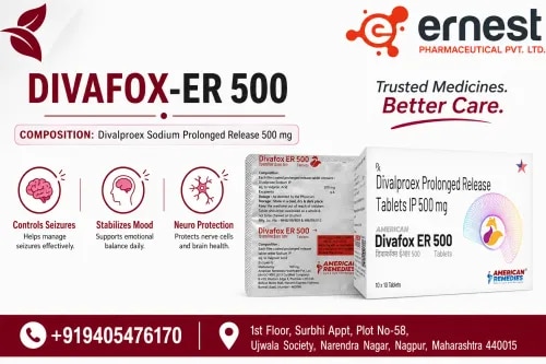 Divafox ER 500 Tablets
