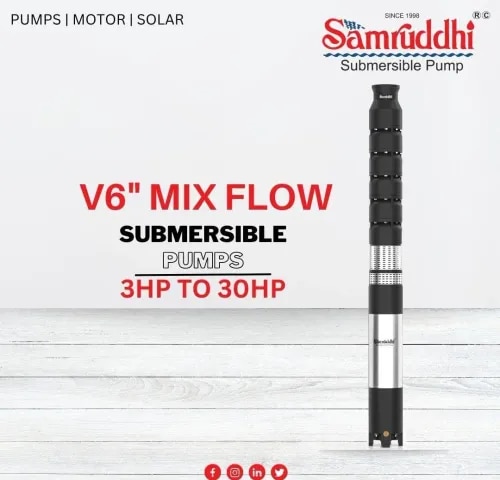 V6 MIX FLOW SUBMERSIBLE PUMP