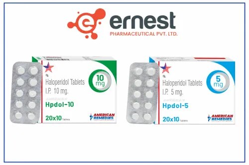 Hpdol 5 mg & Hpdol 10 mg TabletsGeneric Name: Haloperidol Tablets IPDescriptionHpdol 5 mg Tablets and Hpdol 10 mg Tablets contain Haloperidol, an antipsychotic medicine belonging to the butyrophenone class.Haloperidol works mainly by blocking dopamine D2 receptors in the brain, helping reduce certain symptoms such as hallucinations, delusions, severe agitation, and disorganized thinking. Depending on the patient's diagnosis and approved indications, it may be prescribed for conditions including schizophrenia and other psychotic disorders, as well as selected cases of severe behavioral disturbance or agitation.Available StrengthsProduct Active Ingredient StrengthHpdol 5 mg Tablets Haloperidol 5 mgHpdol 10 mg Tablets Haloperidol 10 mgDosageThe dosage of Hpdol should be individualized by a qualified healthcare professional based on:Condition being treatedSeverity of symptomsPatient's agePrevious response to antipsychotic treatmentOther medicines being usedOverall medical conditionThe tablets should be taken exactly as prescribed. Patients should not increase, decrease, or suddenly discontinue haloperidol without consulting their healthcare professional.PrecautionsInform the doctor about heart disease, abnormal heart rhythm, seizures, Parkinson's disease, liver problems, or electrolyte disturbances.Tell the healthcare professional about all other medicines being taken.Haloperidol can cause movement-related adverse effects, which should be reported promptly.Caution is required with medicines that can prolong the QT interval.Alcohol and other substances that cause sedation may worsen certain adverse effects.Elderly patients may be more susceptible to adverse reactions.Pregnancy and breastfeeding require medical assessment.Side EffectsPossible side effects include:DrowsinessDizzinessRestlessnessMuscle stiffnessTremorSlowed or abnormal movementsDry mouthConstipationChanges in blood pressureLong-term treatment may cause tardive dyskinesia, involving involuntary and sometimes persistent movements.WarningHpdol is a prescription antipsychotic medicine and should be used under medical supervision.Haloperidol can cause extrapyramidal symptoms, tardive dyskinesia, and potentially serious cardiac rhythm abnormalities.A rare but potentially life-threatening reaction called neuroleptic malignant syndrome (NMS) can occur. Symptoms may include high fever, severe muscle rigidity, altered mental status, and autonomic instability and require urgent medical treatment.FAQ1. What do Hpdol Tablets contain?They contain Haloperidol, an antipsychotic medicine.2. What strengths are available?Hpdol is listed in 5 mg and 10 mg tablet strengths.3. What is Hpdol used for?Haloperidol is used for certain psychotic disorders such as schizophrenia and selected other conditions involving severe agitation or behavioral disturbance, depending on the diagnosis.4. How does Haloperidol work?It primarily blocks dopamine D2 receptors, helping regulate excessive dopamine activity associated with certain psychotic symptoms.5. Can Hpdol cause movement-related side effects?Yes. Haloperidol can cause tremor, stiffness, restlessness, abnormal movements, and other extrapyramidal symptoms.6. What is Neuroleptic Malignant Syndrome?NMS is a rare but serious reaction to antipsychotic medicines characterized by symptoms such as high fever, severe muscle stiffness, and altered consciousness. It requires immediate medical attention.