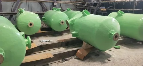 WE MANUFACTURE AND SUPPLY OF FRP K.O. DRUM ~ KNOCK OUT DRUMS FOR PETROCHEMICAL INDUSTRIES 