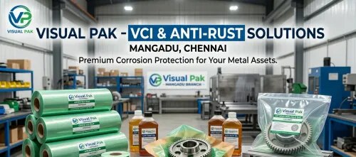 VCI (Vapor Corrosion Inhibitor) anti-rust solutions use chemical compounds embedded in packaging materials to release invisible, rust-blocking vapors inside enclosed spaces.How VCI WorksVapor Release: Materials like paper or polyethylene films release microscopic corrosion-inhibiting molecules.Surface Bonding:Vapors travel through the air and settle on exposed metal surfaces, including hard-to-reach cavities and grooves.Nano-Shield:They form a protective molecular layer (4 to 6 nanometers thick) that displaces moisture and blocks oxygen without changing the metal's properties.