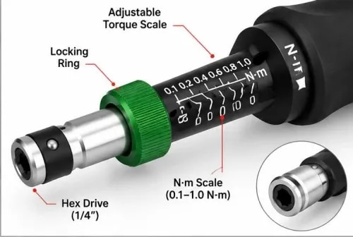 TOPTUL ANCD0806 TORQUE SCREWDRIVER product image