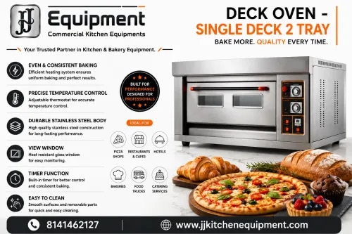 Single Deck 2 Tray Deck Oven product image