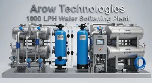 1000 LPH Water Softening Plant product image