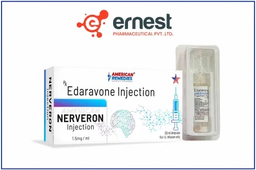 Nerveron Injection contains Edaravone Injection, a widely prescribed medication used in the management of acute ischemic stroke. It works as a free radical scavenger, helping reduce oxidative stress and prevent further nerve cell damage. This injection plays an important role in improving neurological recovery in patients with stroke. Buy Nerveron Injection online or order Nerveron Injection in bulk from a trusted and reliable source.DosageNerveron Injection should be administered intravenously by a healthcare professional, exactly as prescribed by your doctor. The dosage may vary depending on the patient’s medical condition, severity of stroke, age, weight, and overall health status. For accurate dosing instructions and guidance to buy Nerveron Injection online, consult your doctor or pharmacist.PrecautionsDriving: Avoid driving immediately after administration as dizziness or fatigue may occur.Alcohol: Do not consume alcohol as it may interfere with treatment effectiveness.Kidney: Use cautiously in patients with kidney disorders; dose adjustments may be required.Pregnancy/Breastfeeding: Consult your doctor before using during pregnancy or while breastfeeding.Liver: Use with caution in individuals with liver disease under strict medical supervision.Side EffectsSome common side effects of Nerveron Injection may include:HeadacheDizzinessNauseaRash or skin irritationLow blood pressureWarningDo not exceed the prescribed dose. Improper administration or overdose may increase the risk of complications. Always follow your doctor’s advice when you buy Nerveron Injection online or order Nerveron Injection in bulk.FAQ1. How long should I take Nerveron Injection?The treatment duration depends on the severity of the condition. Always follow your doctor’s guidance and do not stop abruptly.2. Is Nerveron Injection safe for long-term use?It is usually prescribed for a specific period under medical supervision. Do not self-medicate.3. How should I store Nerveron Injection?Store in a cool, dry place away from direct sunlight and moisture. Keep out of reach of children.4. Can Nerveron Injection be used for conditions other than stroke?This injection is mainly prescribed for stroke recovery. Use it only under a doctor’s recommendation.Buy Nerveron Injection online from us, as we are a bulk supplier of Nerveron Injection. You can also order Nerveron Injection in bulk directly. For more details regarding the third party exporter of Nerveron Injection, contact us today!
