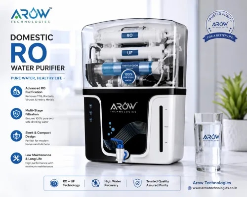 Domestic RO water purifier product image
