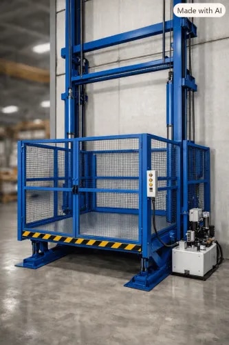 Industrial Hydraulic Lift Manufacturer in CoimbatoreIndustrial Hydraulic LiftA2 Cranes is a trusted Industrial Hydraulic Lift Manufacturer in Coimbatore, providing robust and efficient hydraulic lifting solutions for industries that require reliable vertical transportation of materials, equipment, machinery, and industrial components.Our Industrial Hydraulic Lifts are designed for demanding applications and can be customized according to load capacity, lifting height, platform size, number of levels, lifting speed, and site requirements.Reliable Industrial Hydraulic Lift SolutionsA2 Cranes designs and manufactures Industrial Hydraulic Lifts using hydraulic power systems for controlled and efficient vertical lifting. These lifts are suitable for manufacturing plants, warehouses, engineering industries, fabrication units, automobile industries, workshops, and other industrial facilities.Our solutions are developed with a focus on strength, stability, smooth operation, safety, durability, and efficient material handling.Key Features of Industrial Hydraulic Lift•	Heavy-duty structural construction•	Robust lifting platform•	Powerful hydraulic lifting mechanism•	Smooth and controlled vertical movement•	High load-bearing capability•	Customized platform dimensions•	Customized lifting capacity•	Suitable for multiple levels•	Reliable hydraulic power unit•	Safety-focused design•	Easy operation and maintenance•	Application-specific configurationApplications of Industrial Hydraulic LiftsIndustrial Hydraulic Lifts are suitable for:•	Manufacturing Industries•	Engineering Industries•	Automobile Industries•	Steel Industries•	Fabrication Units•	Foundries•	Warehouses•	Machine Shops•	Textile Industries•	Construction Applications•	Production Plants•	Maintenance Facilities•	Industrial Workshops•	Storage and Distribution CentresAdvantages of Industrial Hydraulic LiftHeavy Load LiftingHydraulic lifting technology provides a practical solution for applications requiring the vertical movement of heavy materials and equipment.Smooth & Controlled OperationThe hydraulic system enables controlled lifting and lowering, supporting accurate material positioning.Reduced Manual HandlingIndustrial Hydraulic Lifts help minimize manual transportation of heavy or bulky materials between different levels.Customized DesignA2 Cranes can customize the lift according to load capacity, lifting height, platform dimensions, number of levels, and site conditions.Efficient Material HandlingThe lift can improve the movement of materials between production floors, storage areas, loading zones, and other working levels.Space OptimizationVertical lifting allows industries to make effective use of multi-level production and storage areas.Why Choose A2 Cranes?A2 Cranes combines engineering expertise, quality fabrication, customized design, and customer-focused service to provide dependable Industrial Hydraulic Lift solutions.Our lifting systems are developed according to individual industrial requirements, with emphasis on structural strength, reliable hydraulic operation, safety, durability, and long-term performance.Based in Coimbatore, Tamil Nadu, A2 Cranes serves industries looking for reliable Industrial Hydraulic Lift and material-handling solutions.Technical SpecificationsIndustrial Hydraulic Lift specifications can be customized according to the application:•	Load Capacity: As per requirement•	Lifting Height: As required•	Platform Size: Customized•	Number of Levels: As per application•	Lifting Speed: Application-specific•	Hydraulic System: Application-specific•	Hydraulic Power Unit: As per requirement•	Control System: Push Button / Pendant / Customized•	Platform Structure: Heavy-duty fabricated structure•	Safety Features: Application-specific•	Installation: Based on site requirementsGet a Customized Industrial Hydraulic LiftLooking for a dependable Industrial Hydraulic Lift Manufacturer in Coimbatore?A2 Cranes provides customized Industrial Hydraulic Lift solutions designed for safe, efficient, and reliable vertical transportation of materials, machinery, and industrial equipment.A2 Cranes – Powerful Hydraulic Lifting. Reliable Industrial Performance.