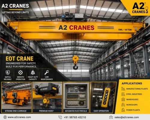 OVERHEAD CRANE | A2 CRANES COIMBATORE