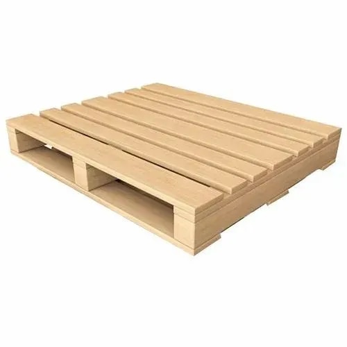 Two Way Double Deck Pallet is a strong and durable material-handling solution designed for the safe storage, stacking, and transportation of various industrial and commercial goods. Manufactured using quality wood, this pallet features a double-deck construction that provides enhanced strength, stability, and load-bearing capacity.The Two Way Double Deck Pallet is designed for handling with forklifts and pallet trucks from two opposite sides, making it suitable for warehouses, manufacturing units, logistics operations, export packaging, and supply chain applications. Its robust construction helps protect goods during storage and transportation while allowing efficient utilization of warehouse space.Key FeaturesStrong and durable wooden constructionDouble-deck design for enhanced stabilityExcellent load-bearing capacityTwo-way forklift entrySuitable for stacking and storageReliable for industrial material handlingAvailable in customized sizes and specificationsCost-effective and reusable packaging solutionApplicationsTwo Way Double Deck Pallets are widely used in manufacturing industries, warehouses, logistics and transportation, engineering industries, packaging units, automotive industries, chemical industries, agricultural products, and export packaging.Choose a Two Way Double Deck Pallet for dependable material handling, improved product protection, and efficient warehouse operations.