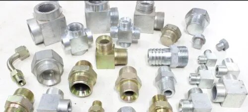 MS GI Plated Hydraulic Fittings product image