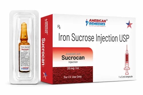 Iron Sucrose Injection USP 20mg