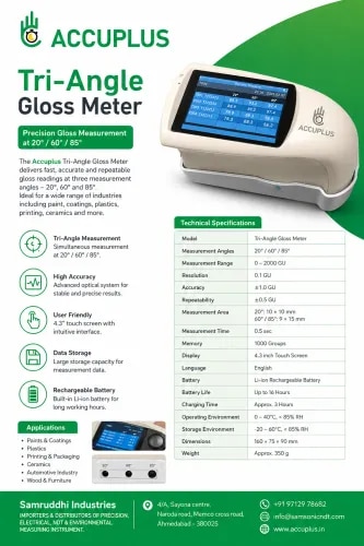 Tri-Angle Gloss meter product image