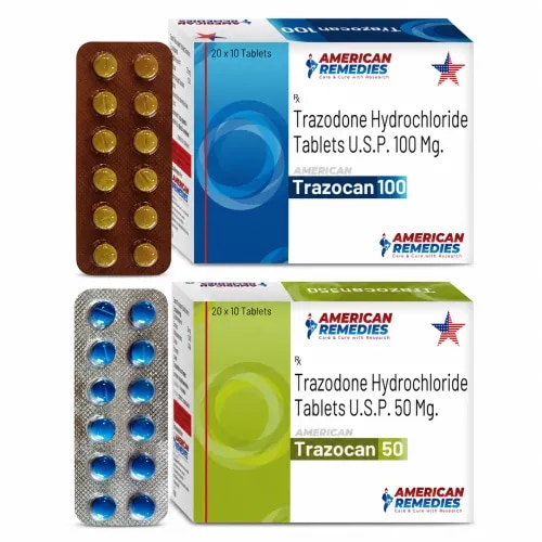 Trazodone Hydrochloride Tablets 100mg & 50mg