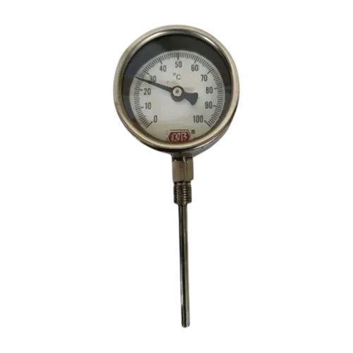 4'' DIAL0-100 DEG 1/2 BSP BOTTOM BY METAL TEM GAUGE product image