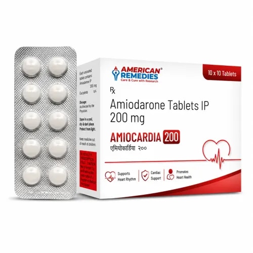 Amiodarone Hydrochloride 200mg Tablet