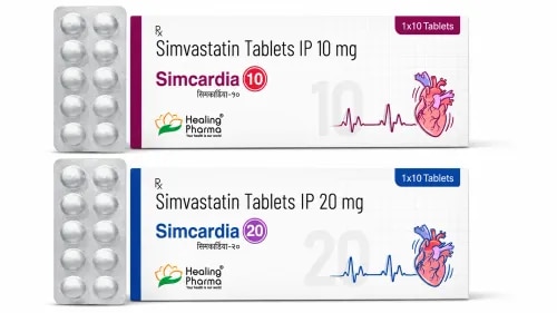 Simvastatin 10mg & 20mg Tablets