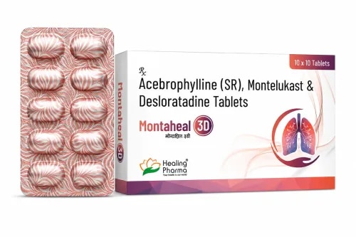 Acebrophylline, Desloratadine & Montelukast