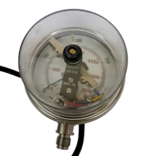 4’’DIAL0- 16BAR ½ BSP BOTTOM  Complete SS  1 NO 1 NC Electric Contact DUM TYPE product image