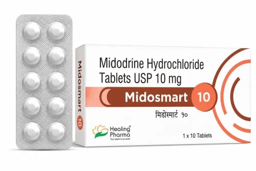 Midodrine Hydrochloride 10 mg Tablet